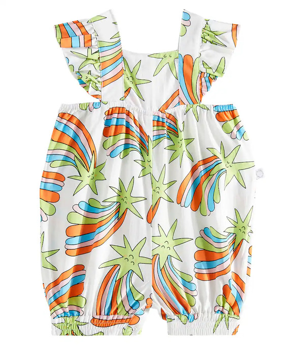  Stella Mccartney Kids Stella Mccartney Kids Baby Printed Playsuit 