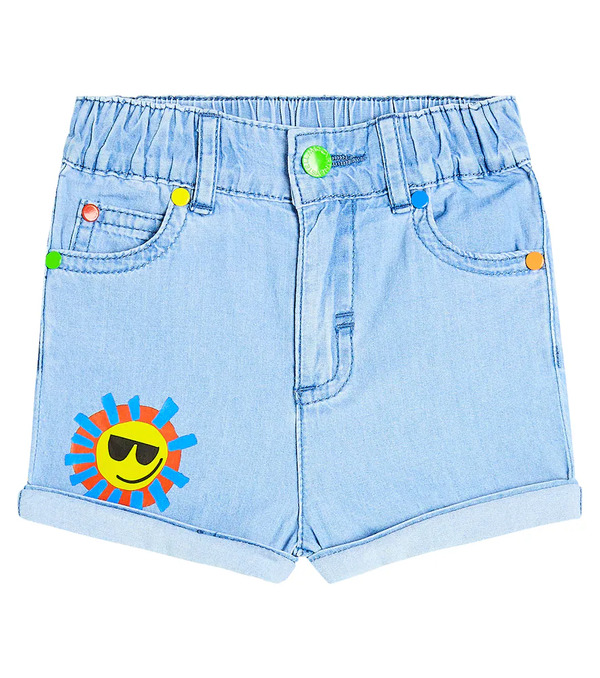  Stella Mccartney Kids Stella Mccartney Kids Denim Shorts 