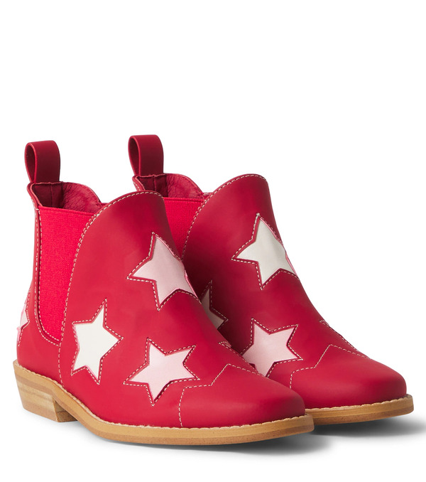 Stella Mccartney Kids Stella Mccartney Kids Patch-applique Boots 