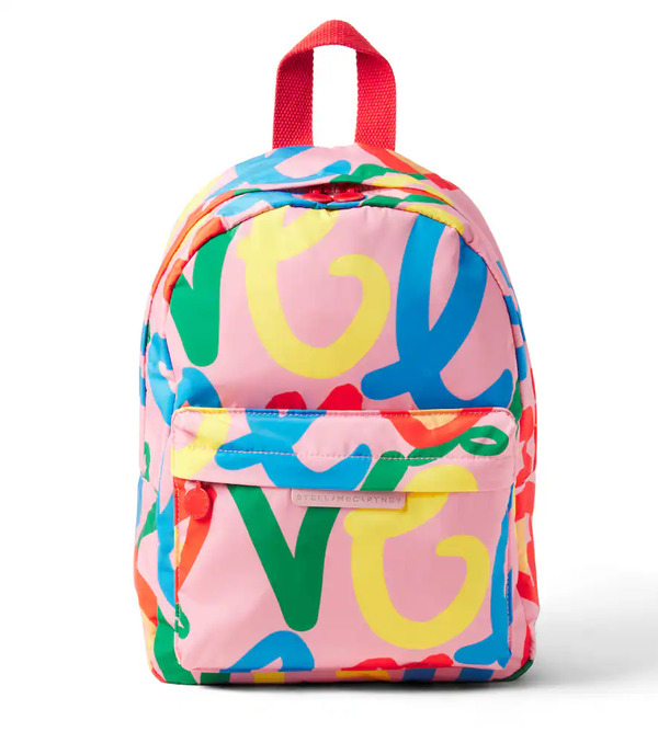  Stella Mccartney Kids Stella Mccartney Kids Printed Backpack 