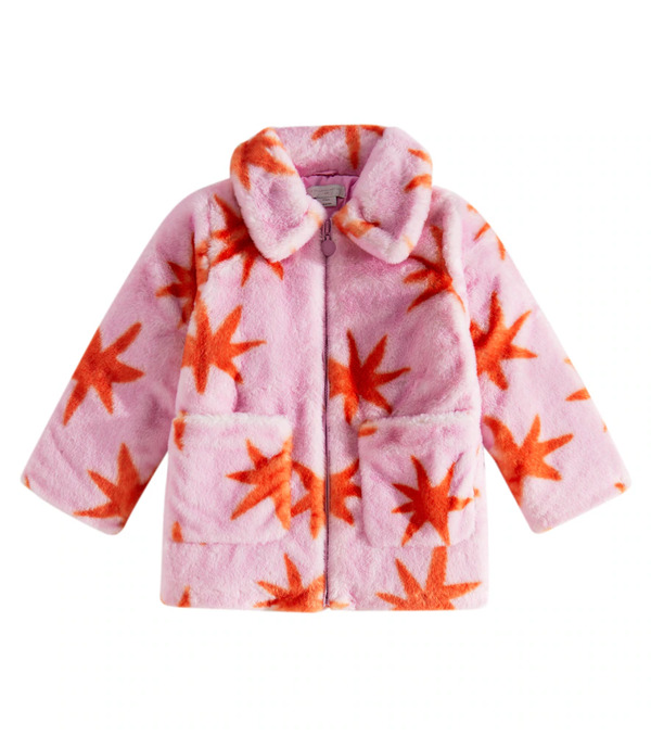  Stella Mccartney Kids Stella Mccartney Kids Printed Coat 
