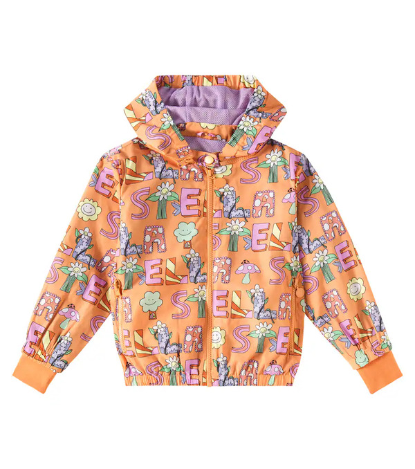  Stella Mccartney Kids Stella Mccartney Kids Printed Jacket 