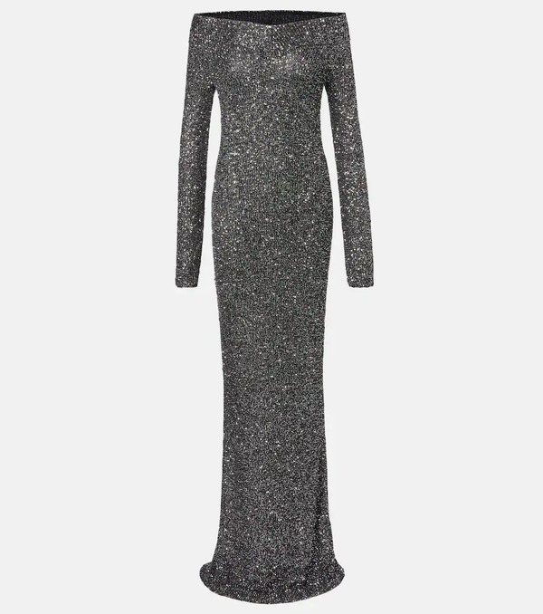  Stella Mccartney Stella Mccartney Knitted Sequined Gown 