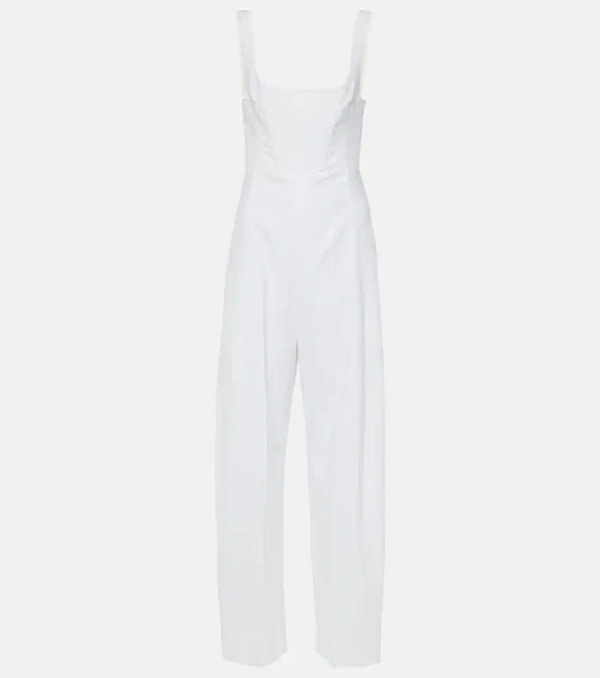  Stella Mccartney Stella Mccartney Linen And Cotton Jumpsuit 