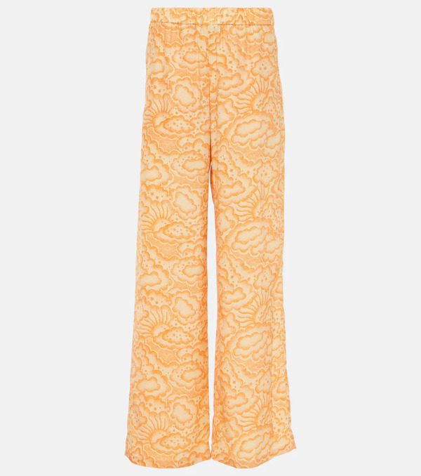  Stella Mccartney Stella Mccartney Mid-rise Silk Pants 