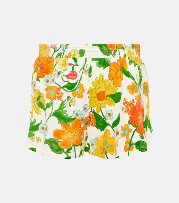  Stella Mccartney Stella Mccartney Printed Mid-rise Shorts 