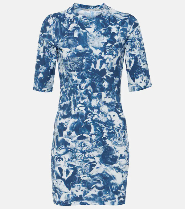  Stella Mccartney Stella Mccartney Printed Minidress 