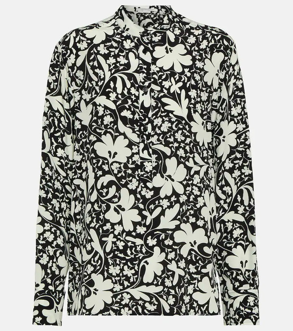  Stella Mccartney Stella Mccartney Printed Silk Shirt 
