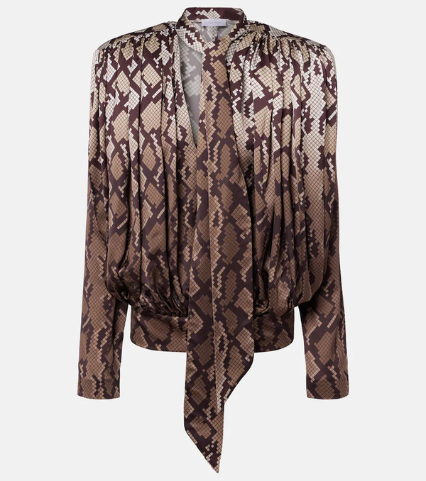  Stella Mccartney Stella Mccartney Snake-effect Top 
