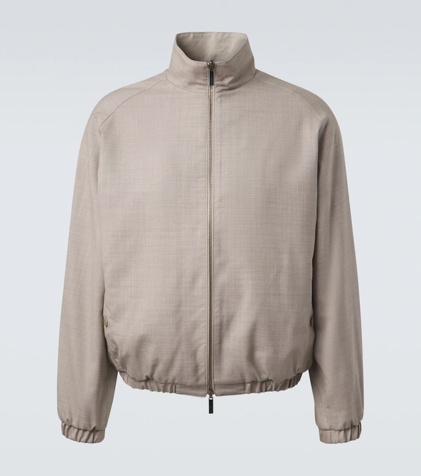  Stoffa Stoffa Reversible Wool And Linen Blouson Jacket 