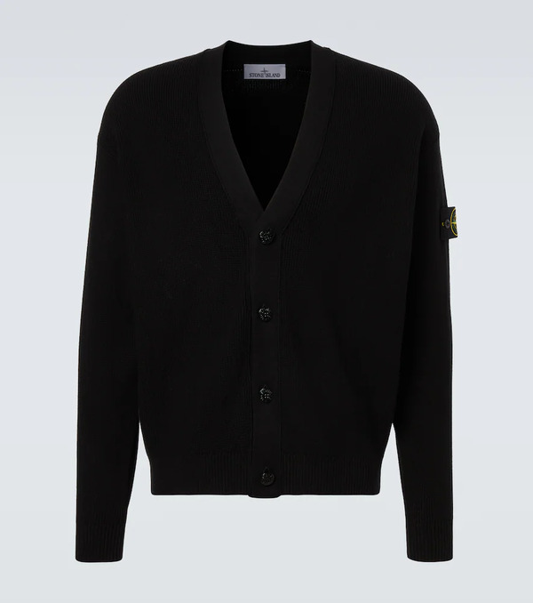  Stone Island Stone Island Compass Cotton Cardigan 