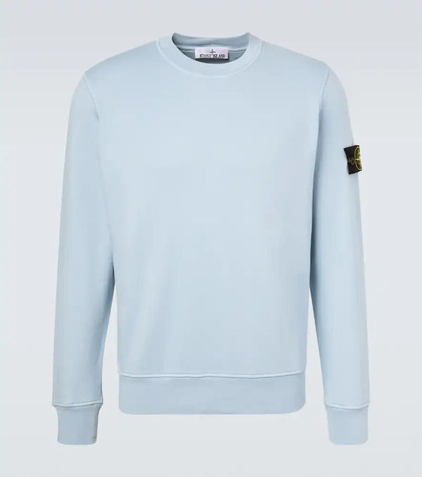  Stone Island Stone Island Compass Cotton Fleece Sweatshirt 