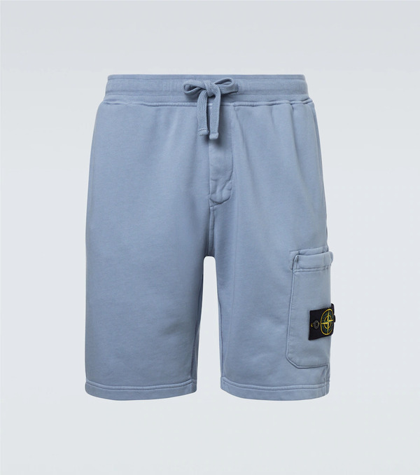  Stone Island Stone Island Compass Cotton Shorts 