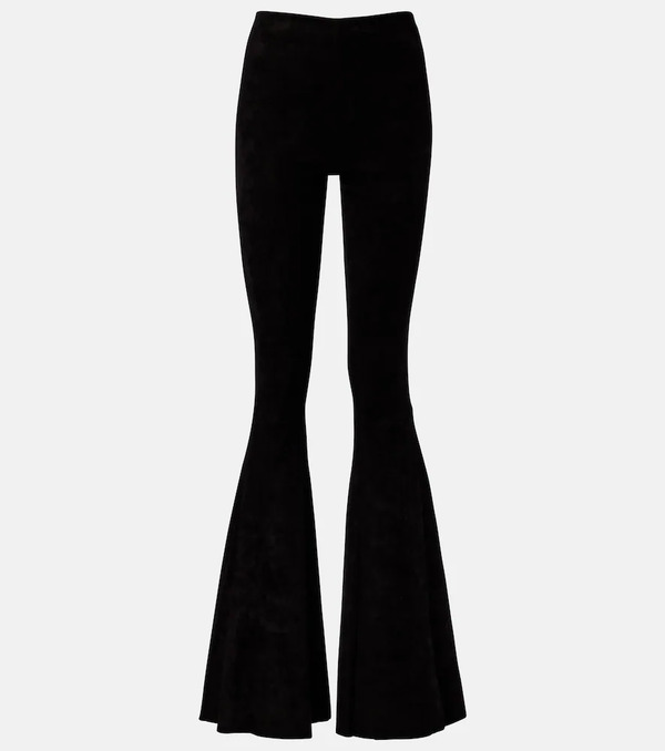  Stouls Stouls Cherilyn Suede Flared Pants 