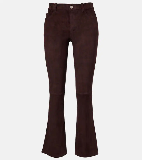  Stouls Stouls Dean 22 Suede Flared Pants 