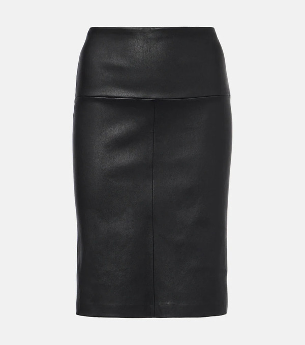  Stouls Stouls Gin Leather Midi Skirt 