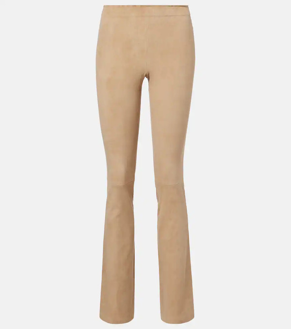  Stouls Stouls Jp Long Suede Flared Pants 