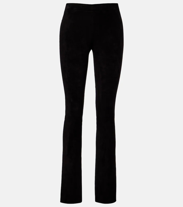  Stouls Stouls Jp Long Suede Flared Pants 