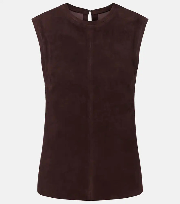  Stouls Stouls Miuccia Suede Top 
