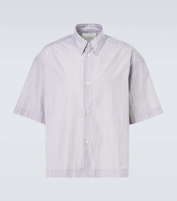  Studio Nicholson Studio Nicholson Sanko Striped Cotton Shirt 