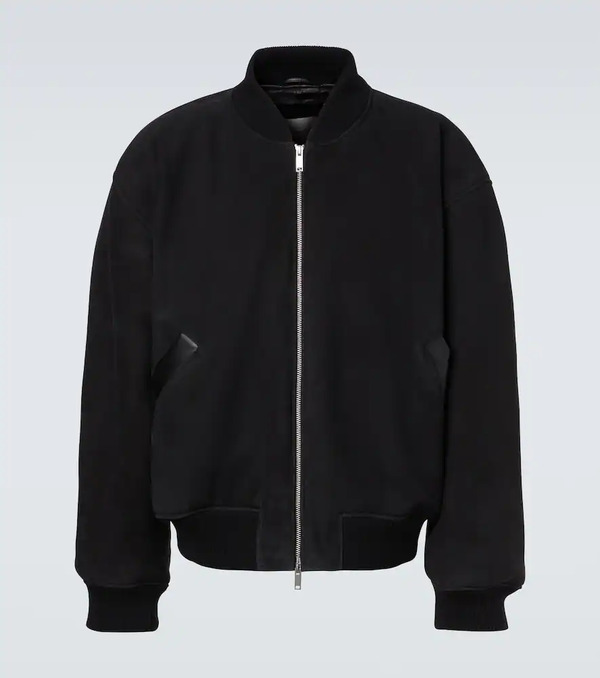  Studio Nicholson Studio Nicholson X Aaron Levine Berkeley Suede Bomber Jacket 