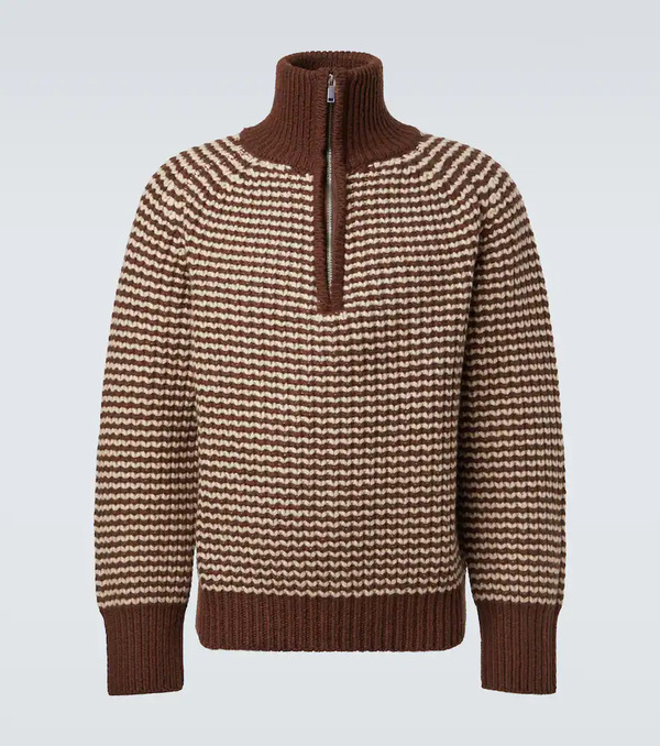  Studio Nicholson Studio Nicholson X Aaron Levine Bristol Virgin Wool Sweater 