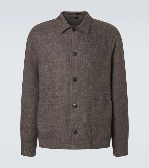  Sunspel Sunspel Cotton And Linen Jacket 