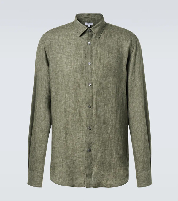  Sunspel Sunspel Linen Shirt 
