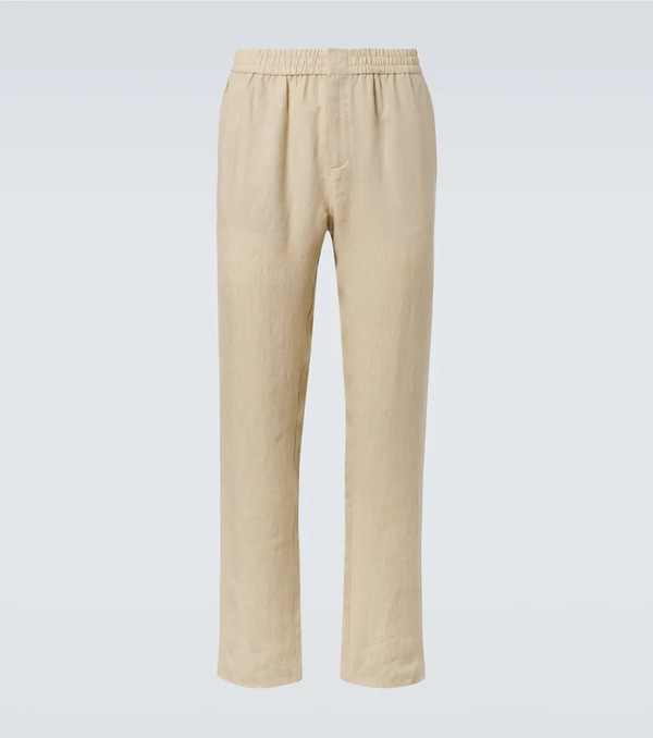  Sunspel Sunspel Linen Straight Pants 