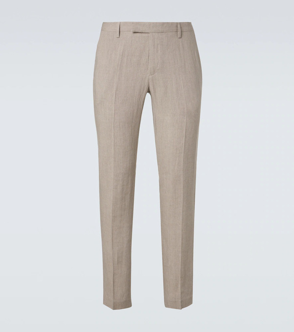  Sunspel Sunspel Linen Straight Pants 