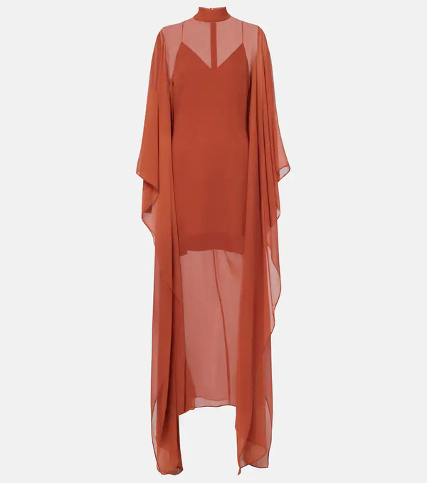  Taller Marmo Taller Marmo Lanzarote Silk Chiffon Kaftan 