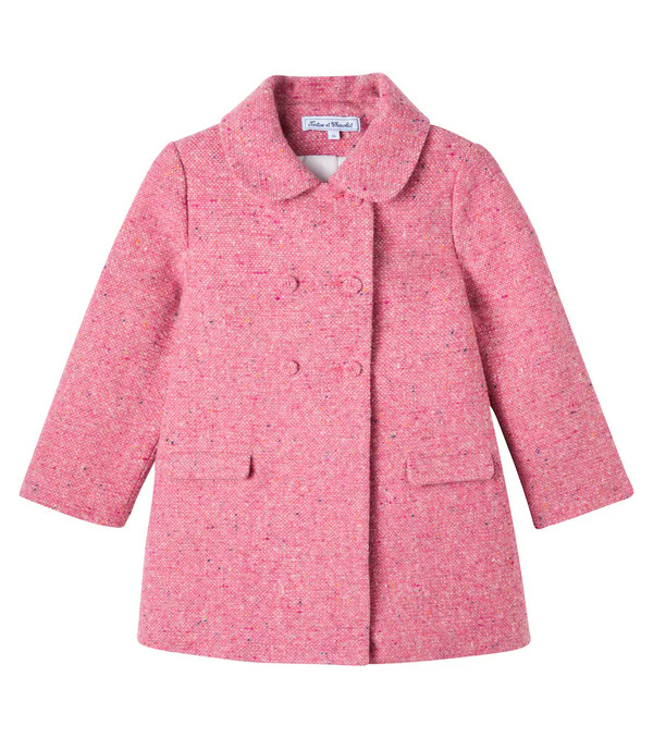  Tartine Et Chocolat Tartine Et Chocolat Wool Coat 