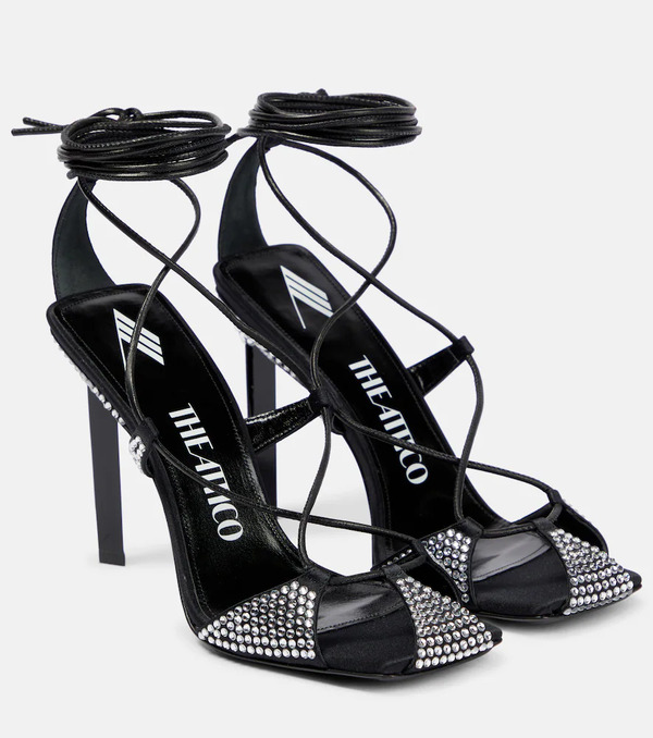  The Attico The Attico Adele Embellished Sandals 