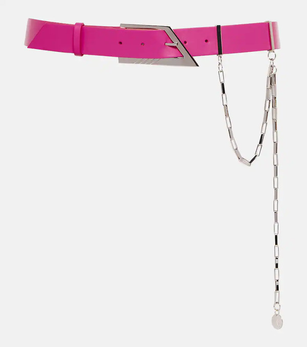  The Attico The Attico Chain Leather Belt 