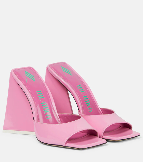  The Attico The Attico Devon Patent Leather Mules 