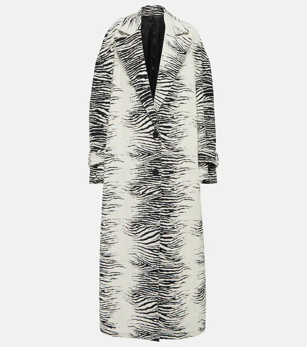  The Attico The Attico Oversized Cotton-blend Coat 