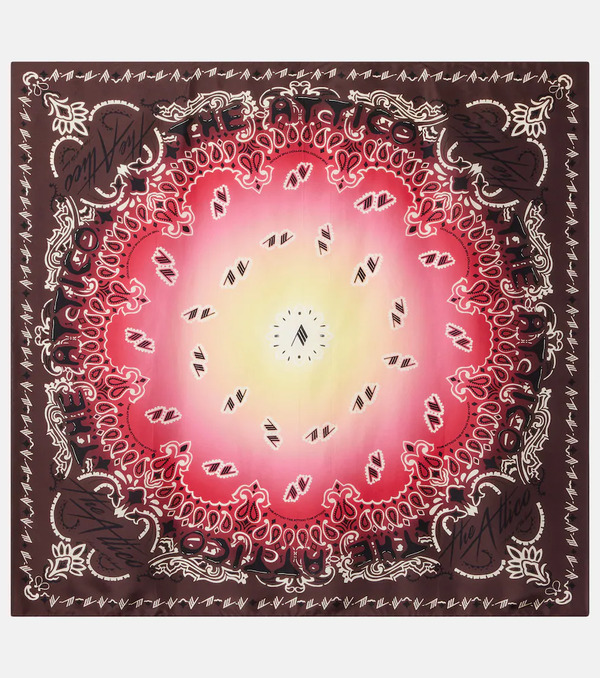  The Attico The Attico Printed Silk Scarf 