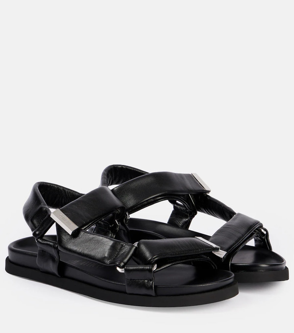  The Attico The Attico Salinas Leather Sandals 