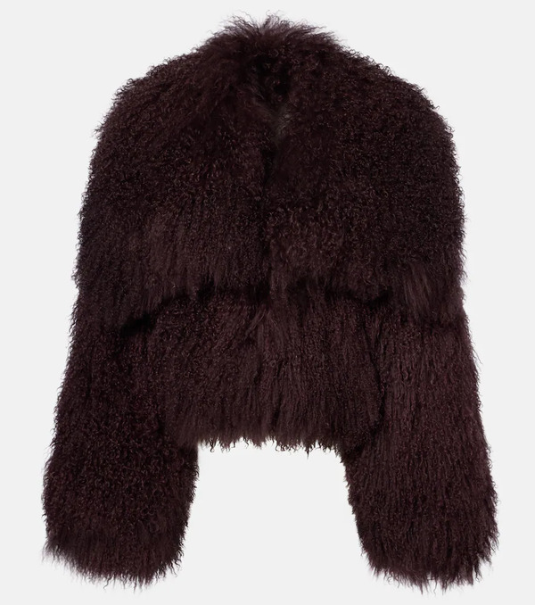  The Attico The Attico Shearling Jacket 