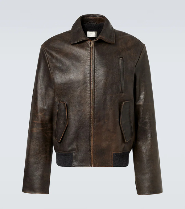  The Row The Row Akia Leather Jacket 