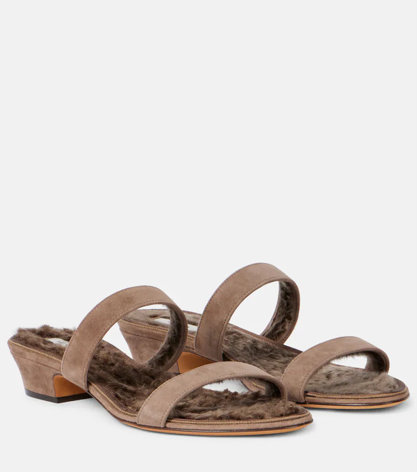  The Row The Row Awar Suede Sandals 