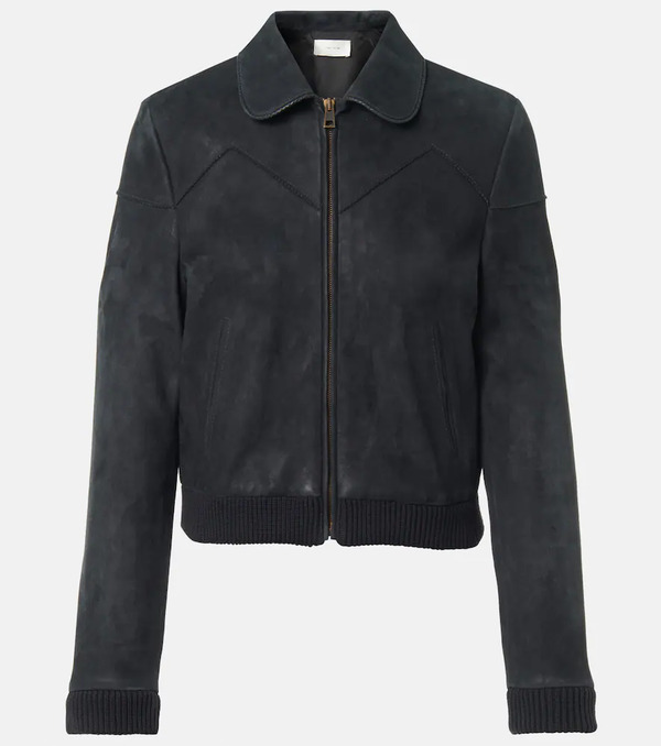  The Row The Row Axelette Suede Jacket 