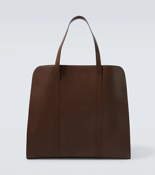  The Row The Row Ben Leather Tote Bag 