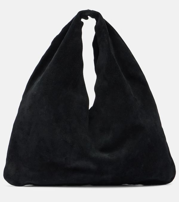  The Row The Row Bindle Small Suede Tote Bag 