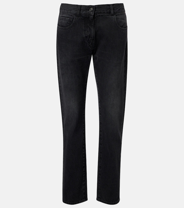  The Row The Row Booker Low-rise Straight Jeans 