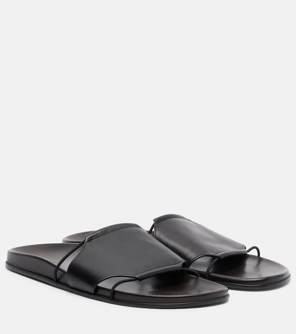  The Row The Row Carla Leather Sandals 