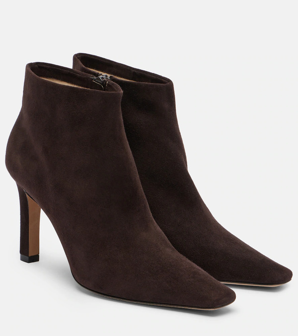  The Row The Row Carla Suede Ankle Boots 