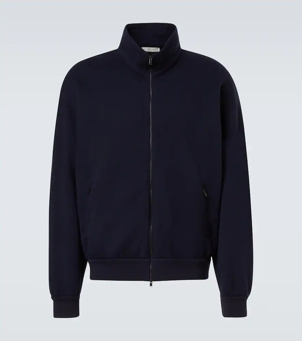  The Row The Row Cashmere And Cotton Bomber Jacket 