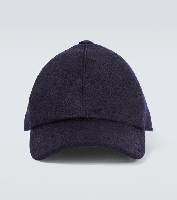  The Row The Row Caspian Cashmere Baseball Cap 
