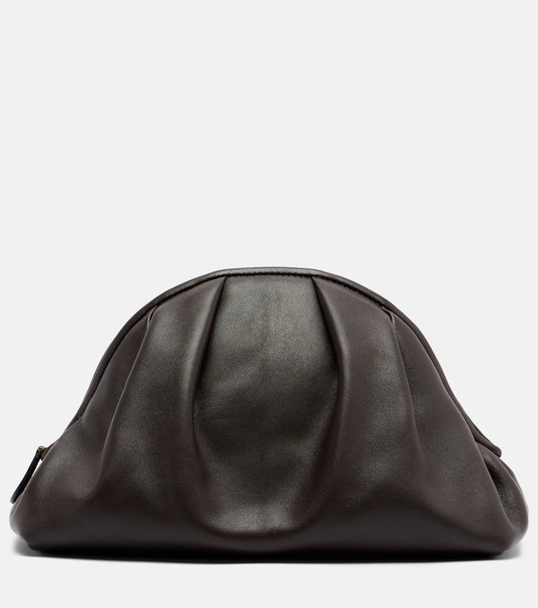  The Row The Row Charlotte Small Leather Clutch 